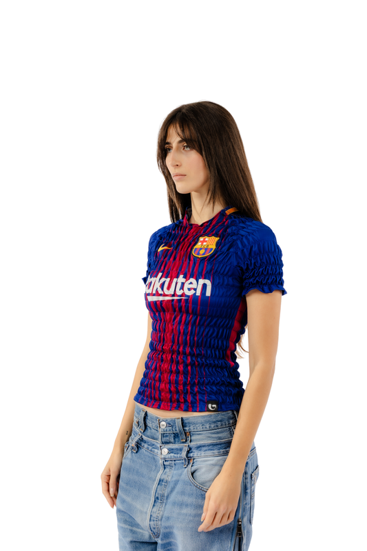 Wrinkle Football Tee - Barcellona