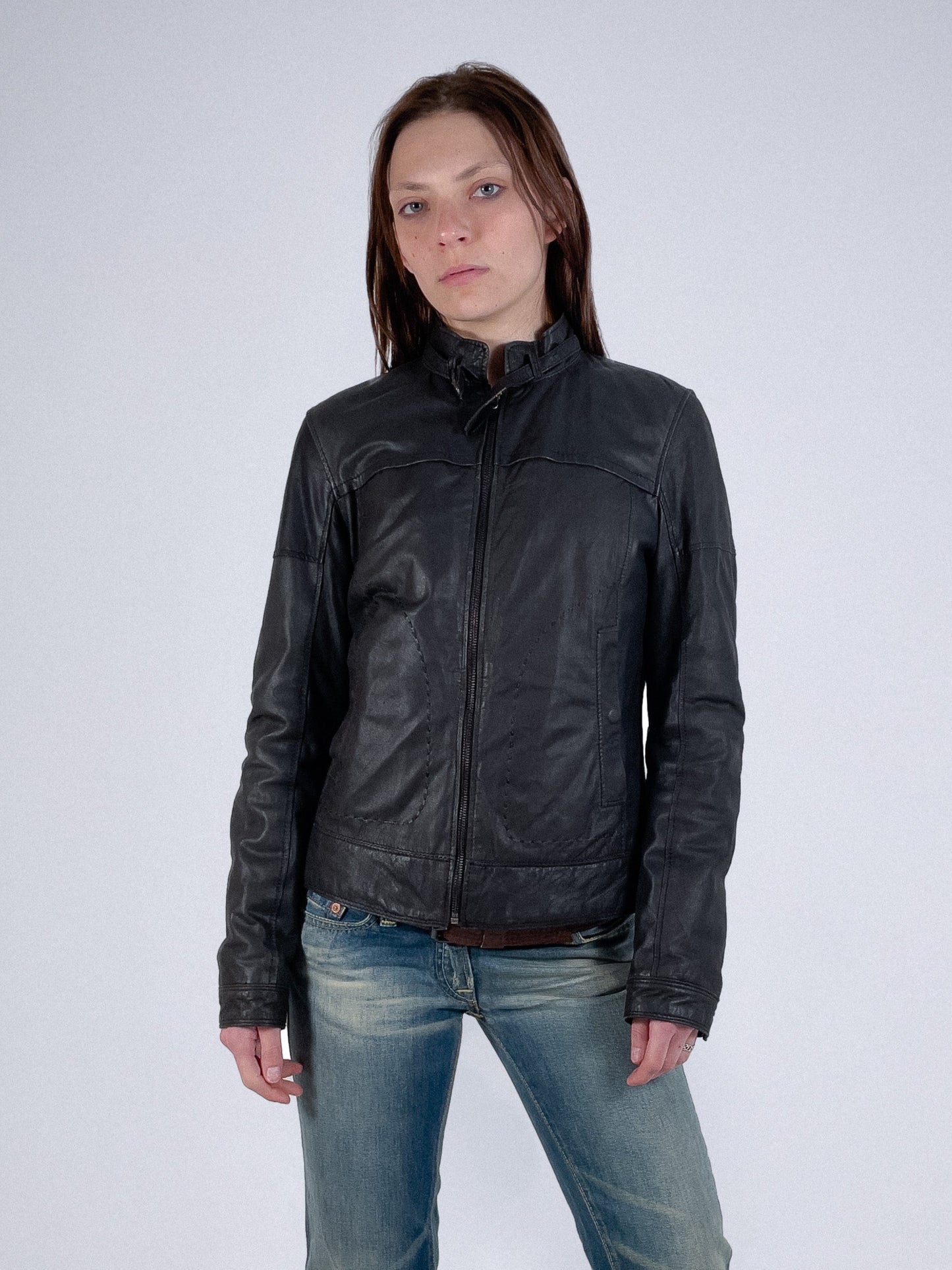Y2K Leather Jacket