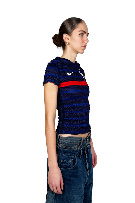 Wrinkle Football Tee - Francia