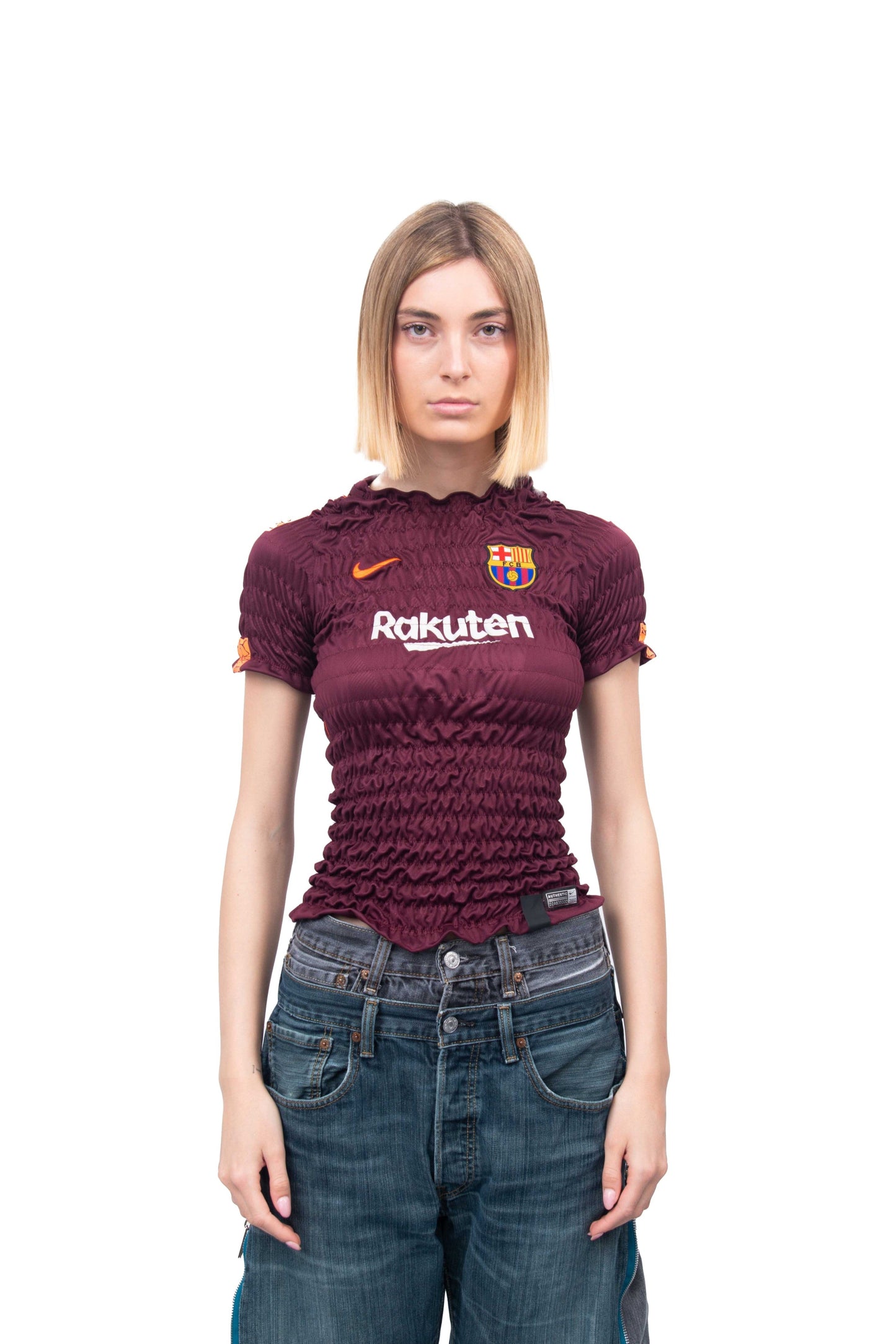 Wrinkle Football Tee - Barcellona