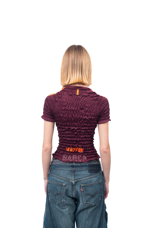 Wrinkle Football Tee - Barcellona