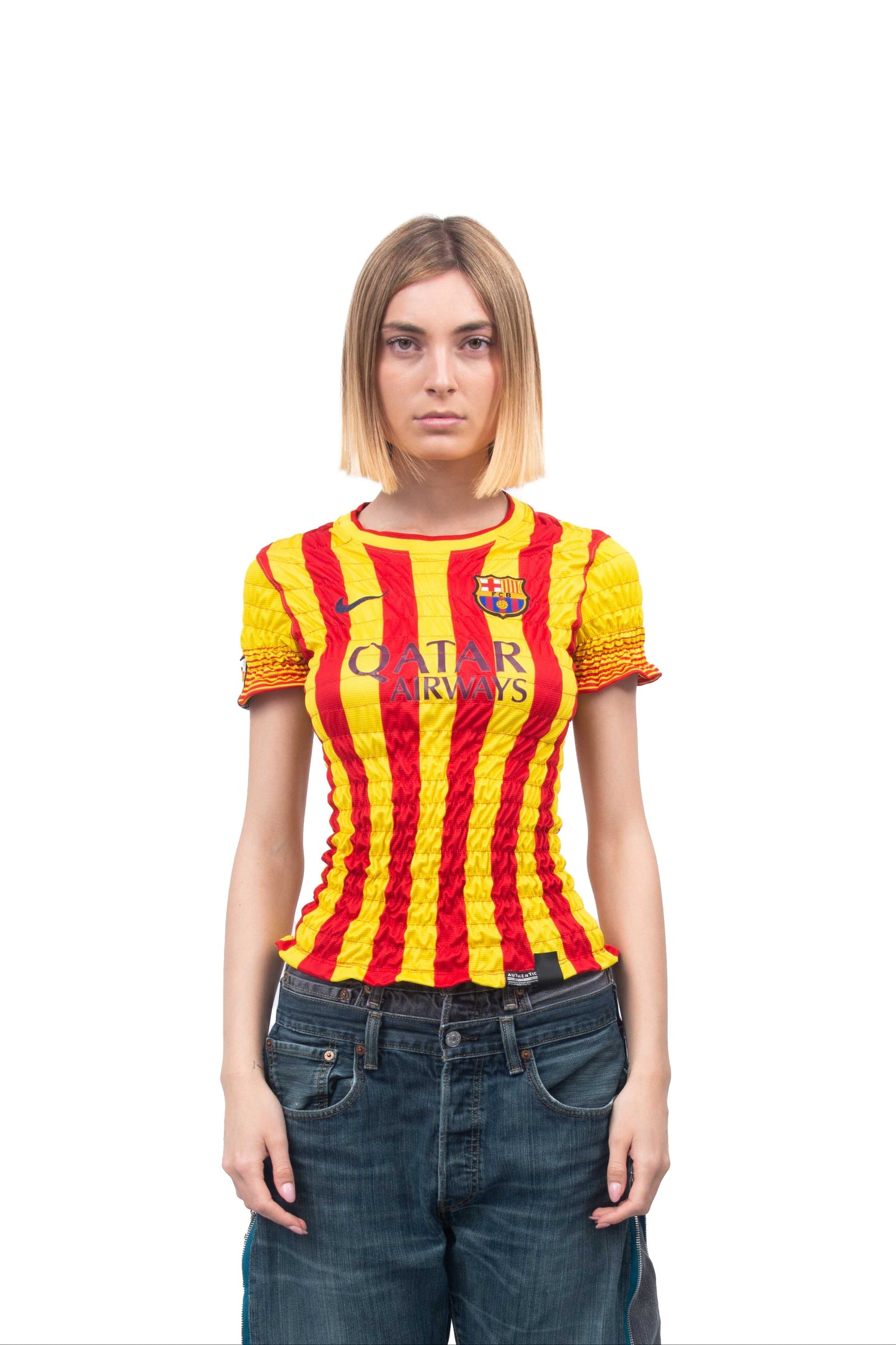 Wrinkle Football Tee - Barcellona
