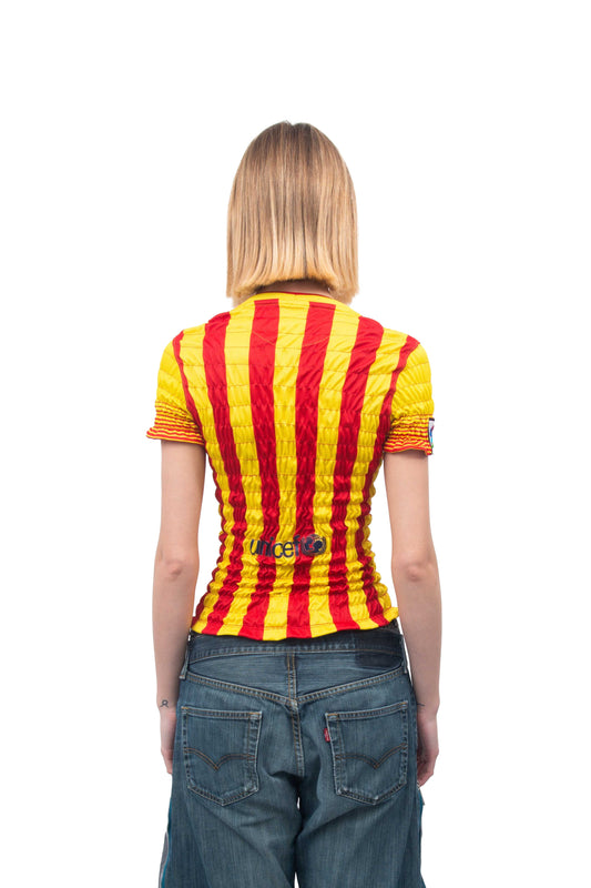 Wrinkle Football Tee - Barcellona