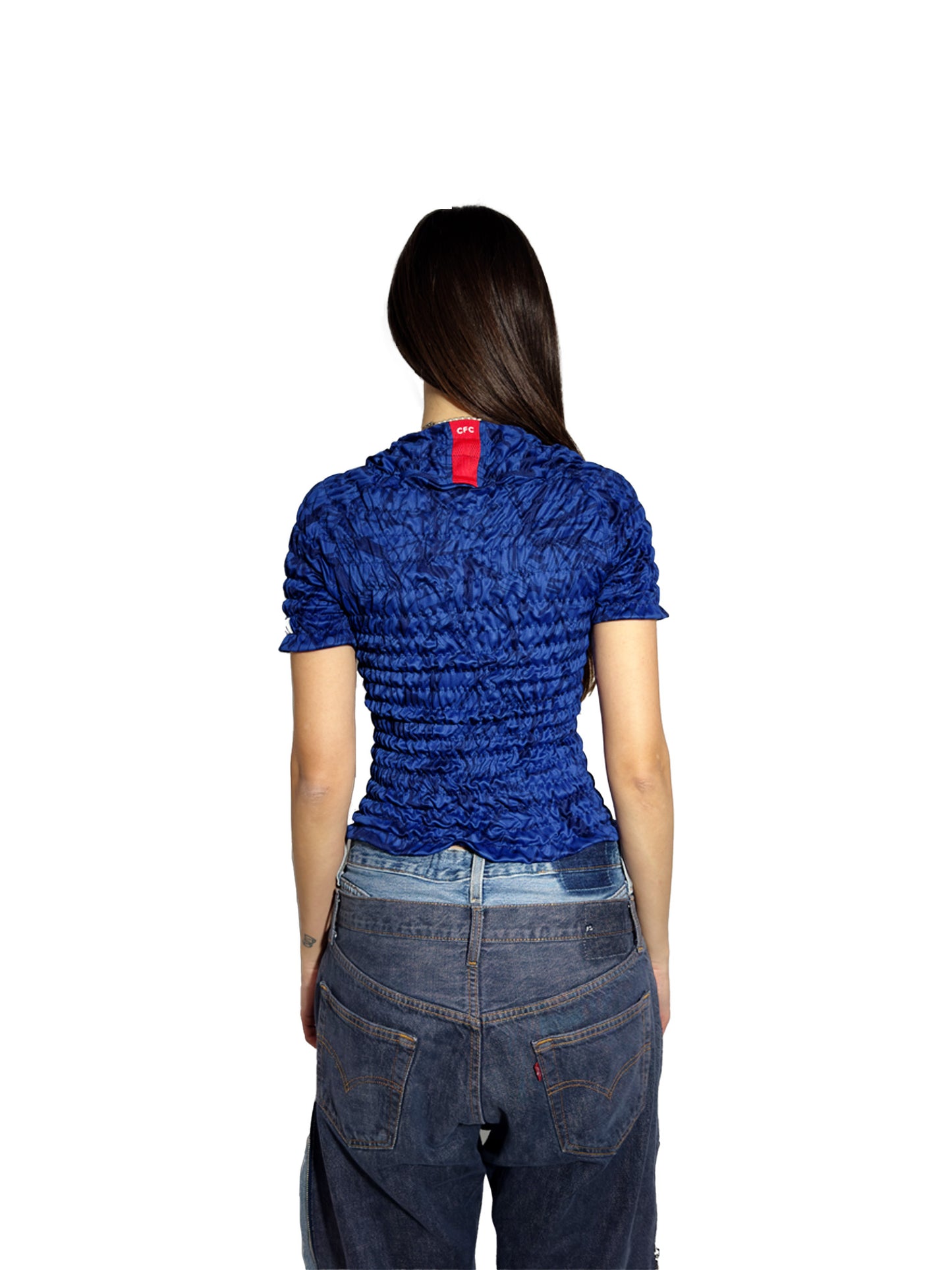 Wrinkle Football Tee