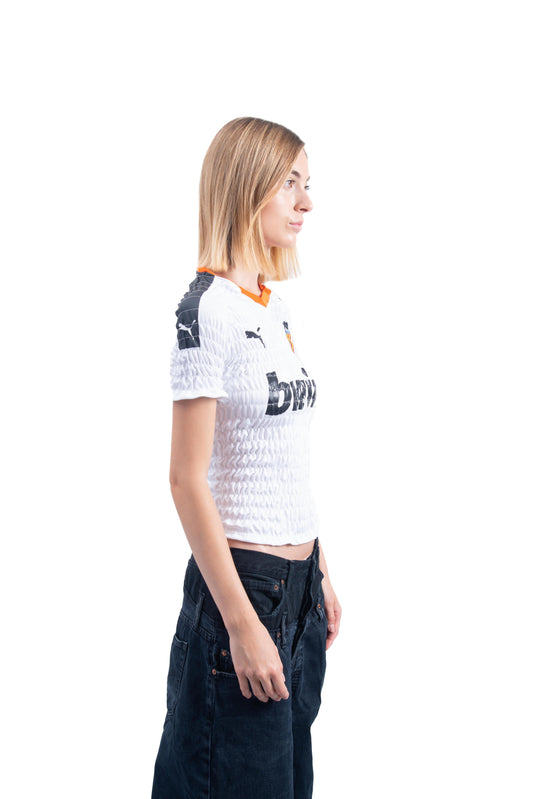 Wrinkle Football Tee - Valencia