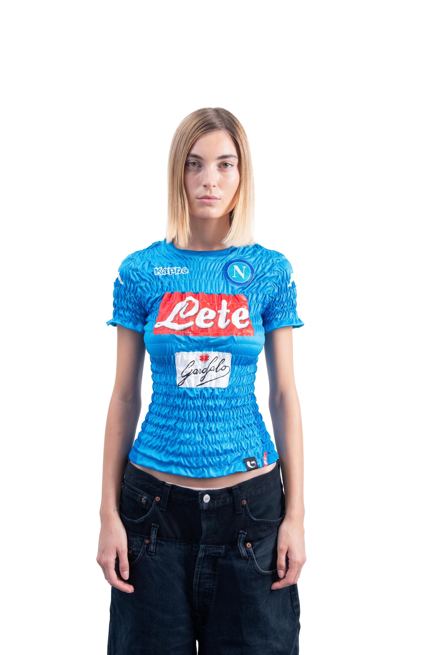 Wrinkle Football Tee - Napoli