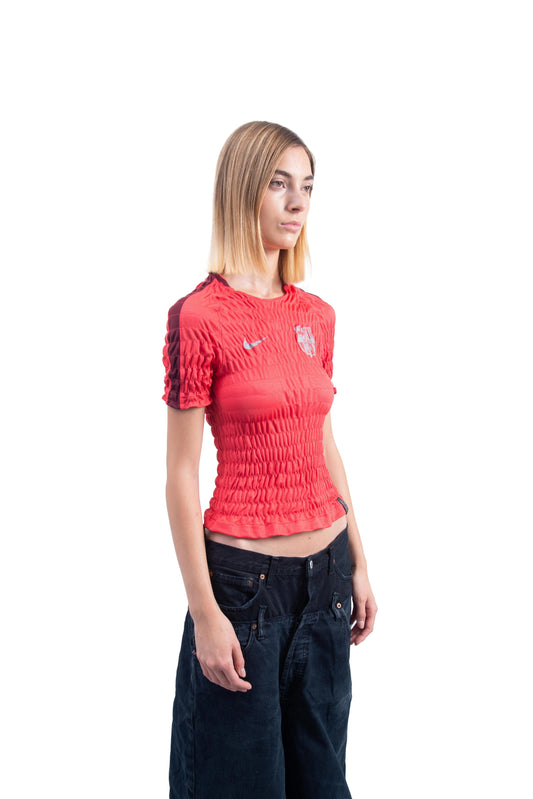 Wrinkle Football Tee - Barcellona