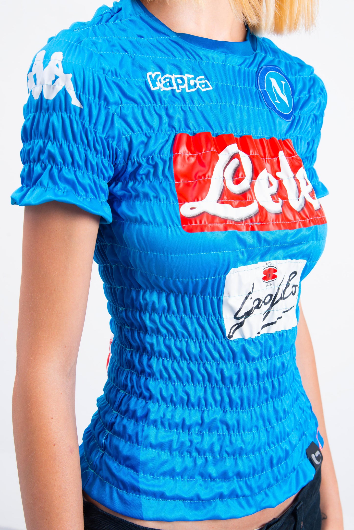Wrinkle Football Tee - Napoli