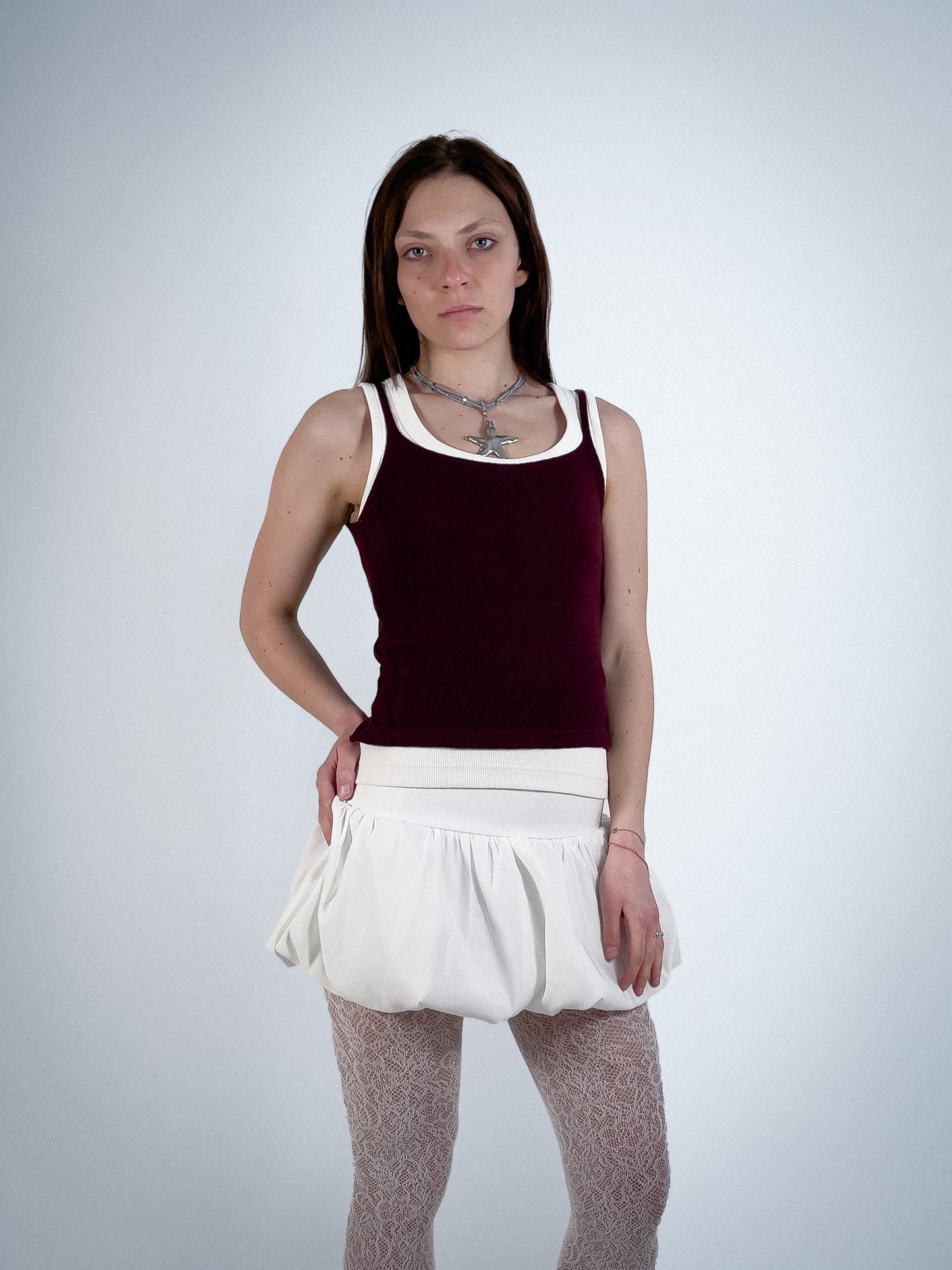Burgundy Cardigan (set)