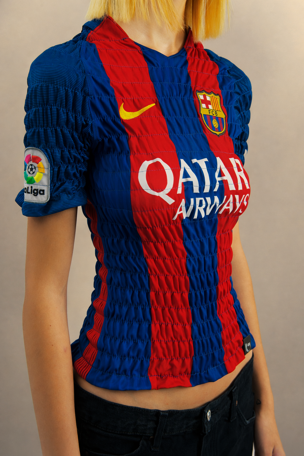 Wrinkle Football Tee