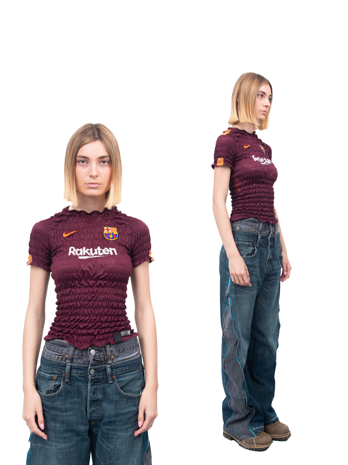 Wrinkle Football Tee