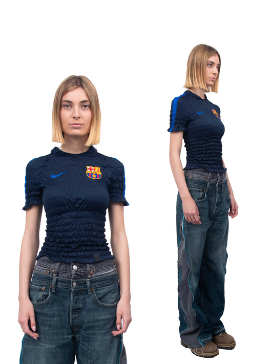Wrinkle Football Tee