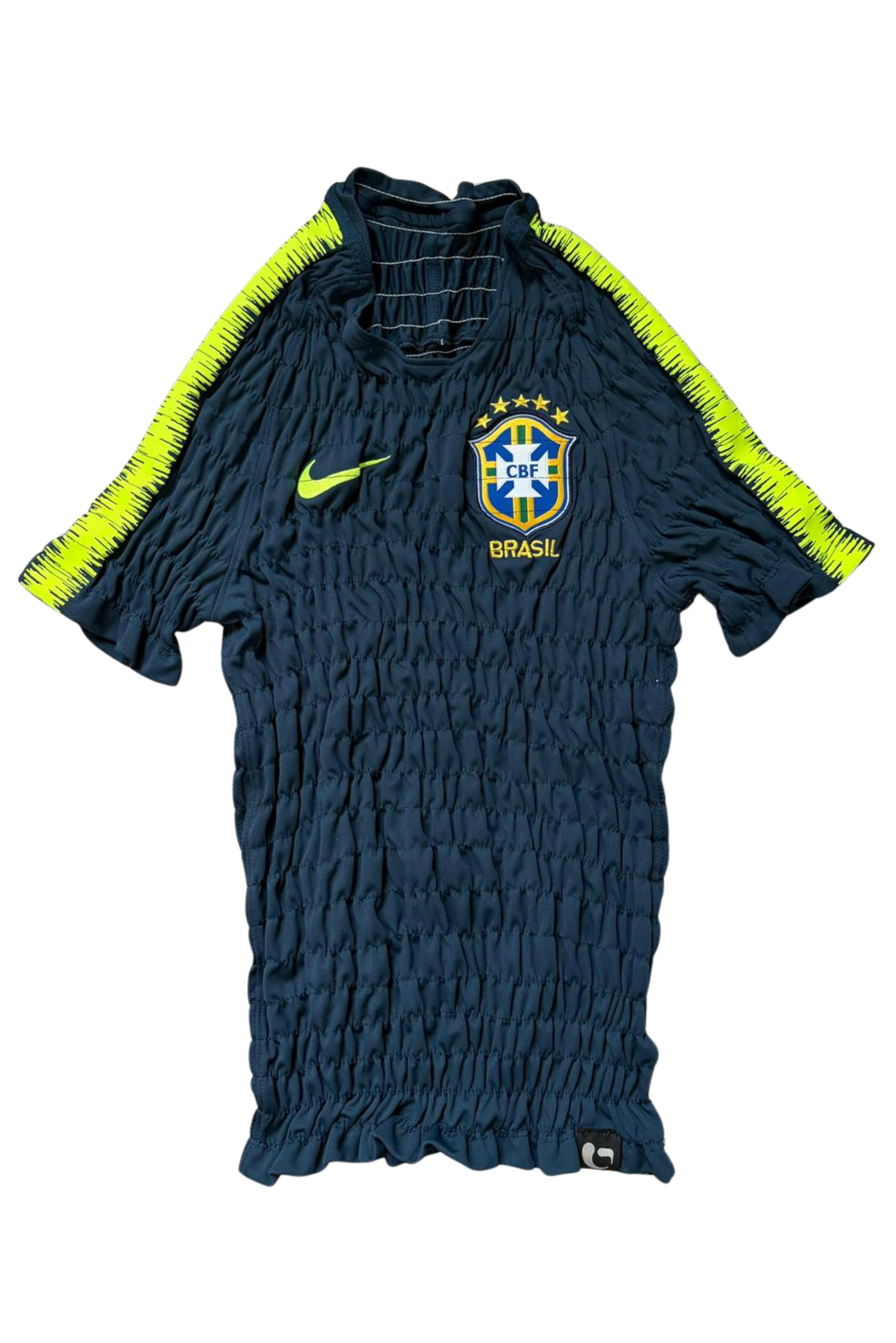 Wrinkle Football Tee - Brazil