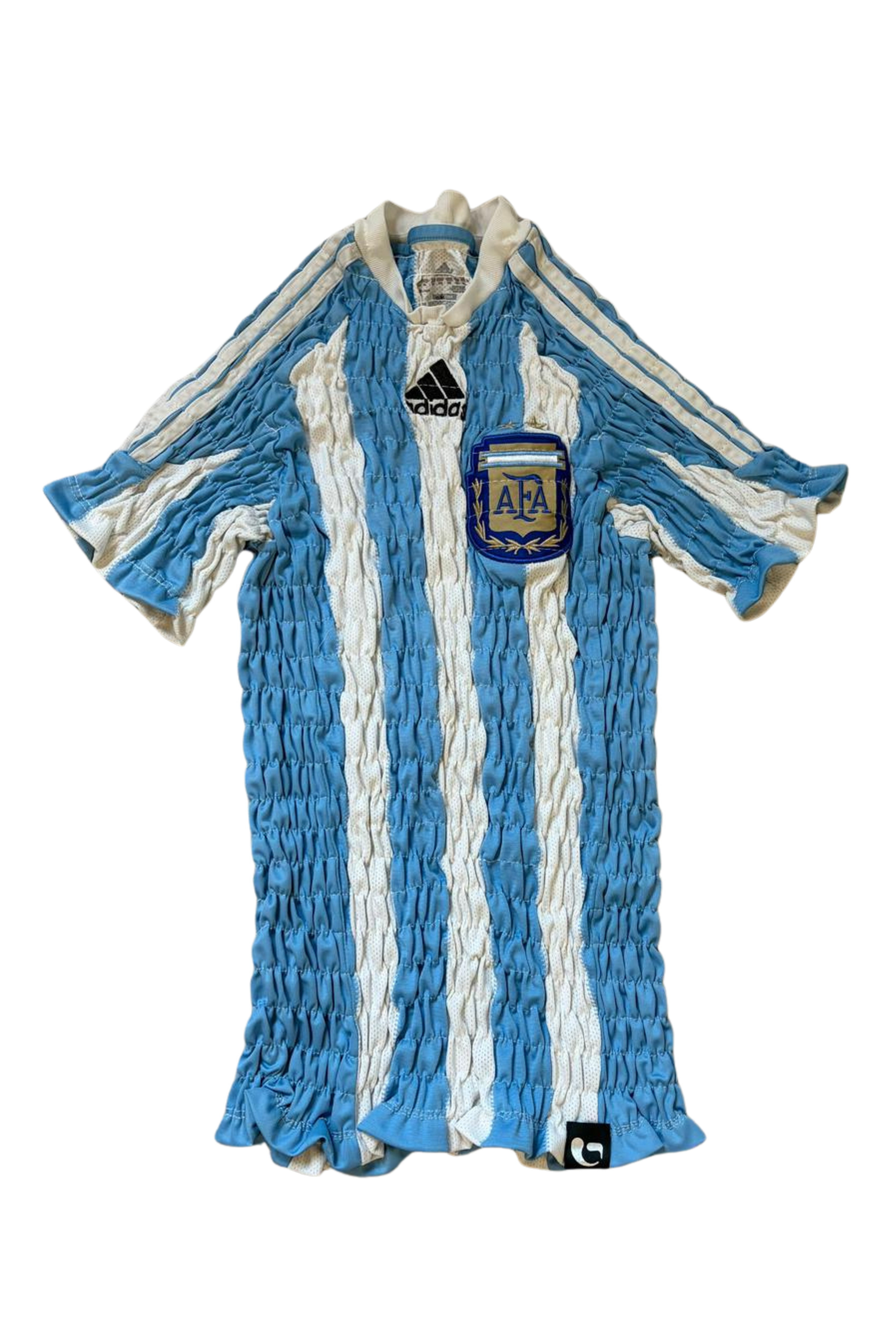 Wrinkle Football Tee - Argentina