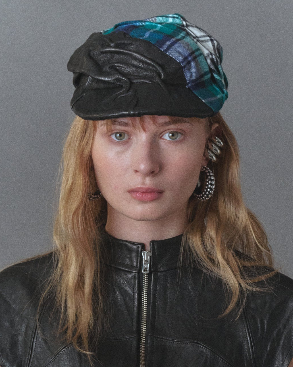 Hybrid Leather Cap