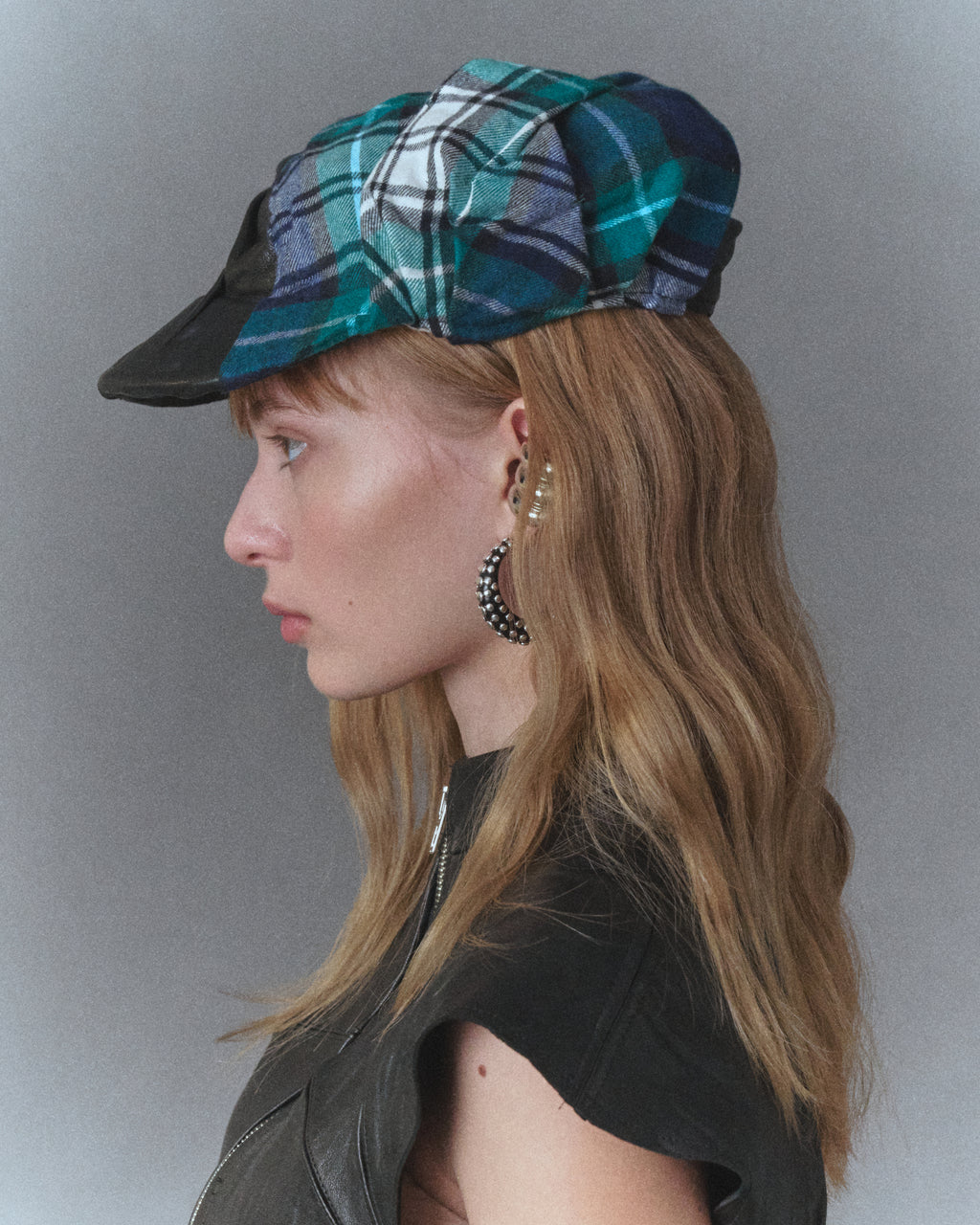 Hybrid Leather Cap
