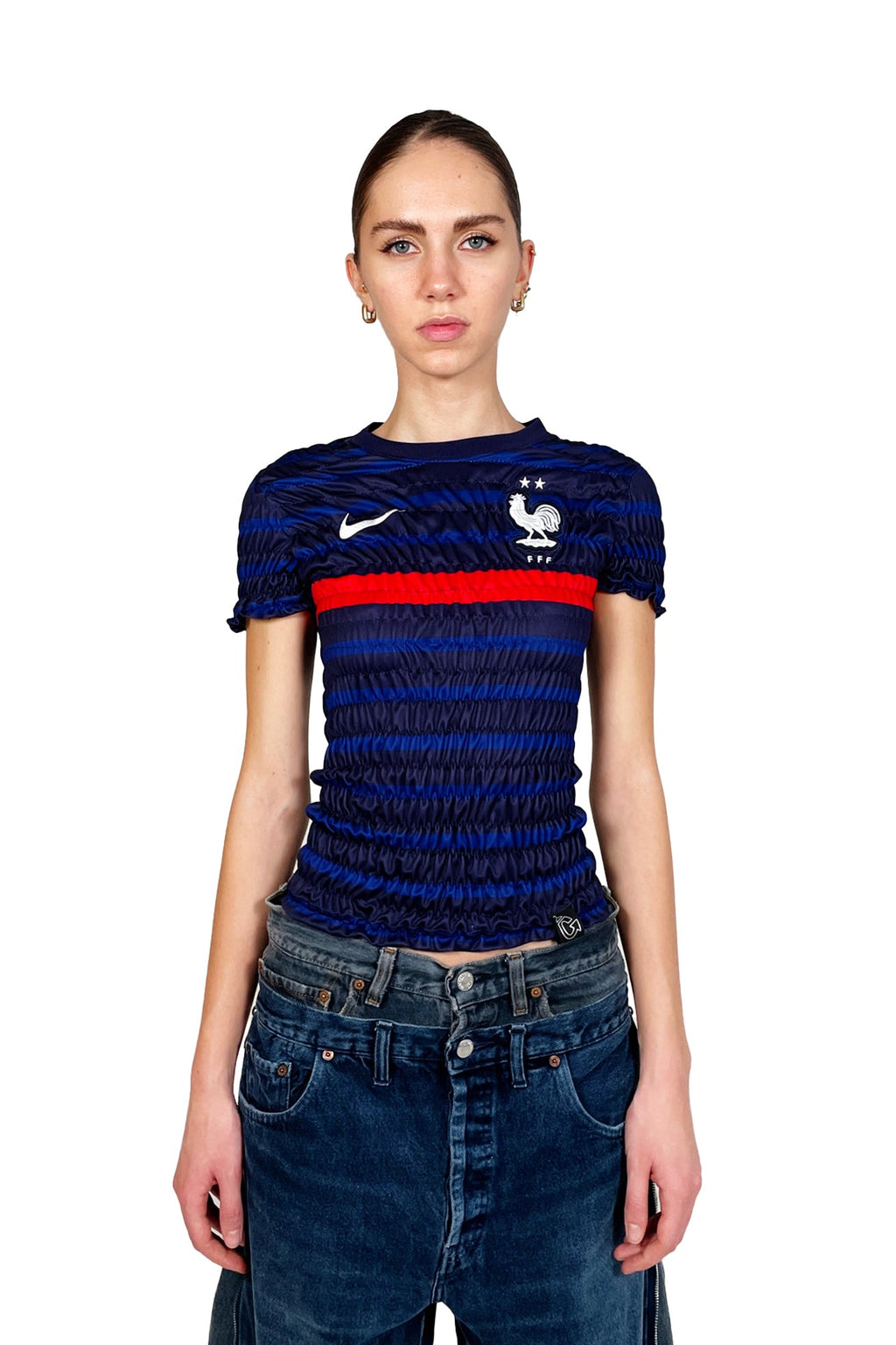 Wrinkle Football Tee - Francia