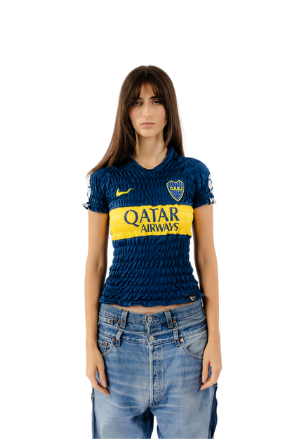 Wrinkle Football Tee - Boca Juniors