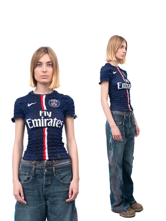 Wrinkle Football Tee