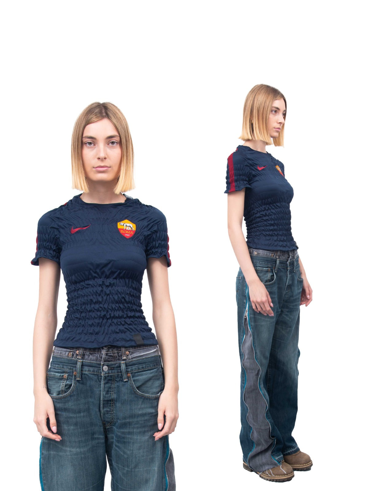 Wrinkle Football Tee