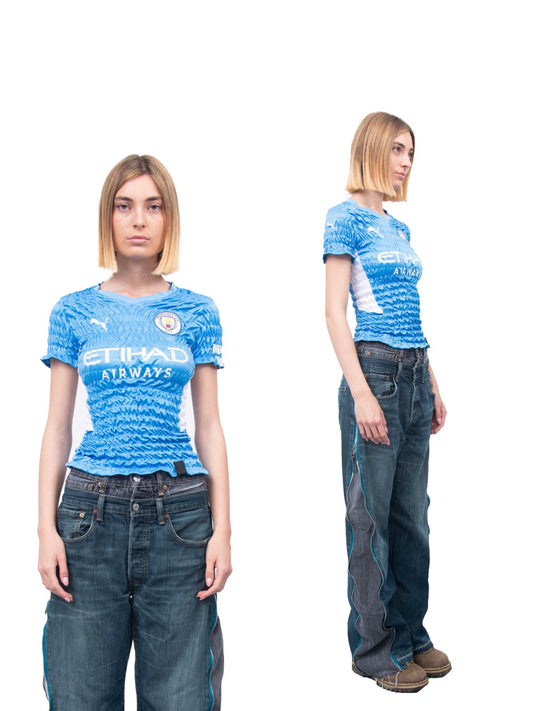 Wrinkle Football Tee