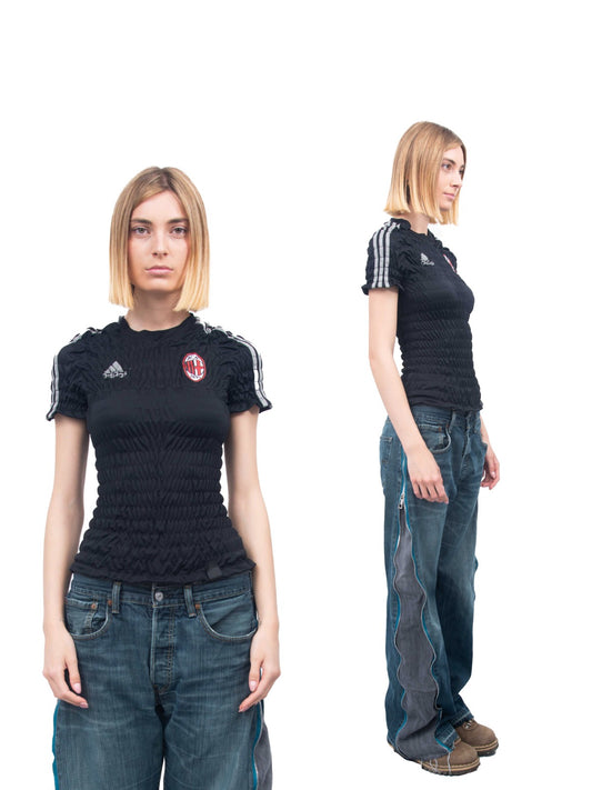 Wrinkle Football Tee