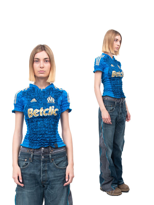 Wrinkle Football Tee