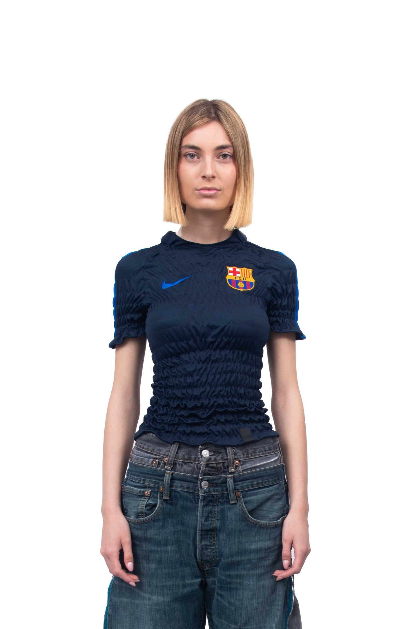 Wrinkle Football Tee - Barcellona