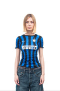 Wrinkle Football Tee - Inter