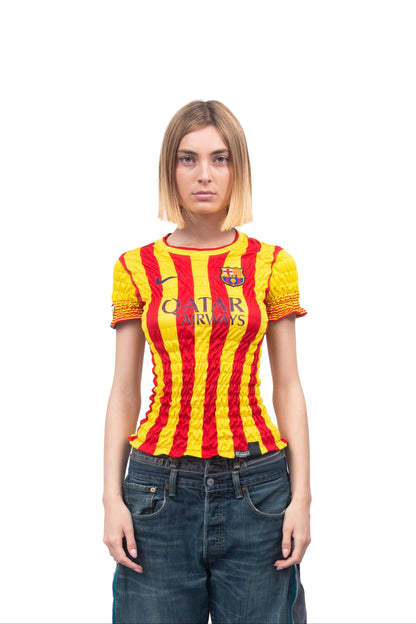 Wrinkle Football Tee - Barcellona