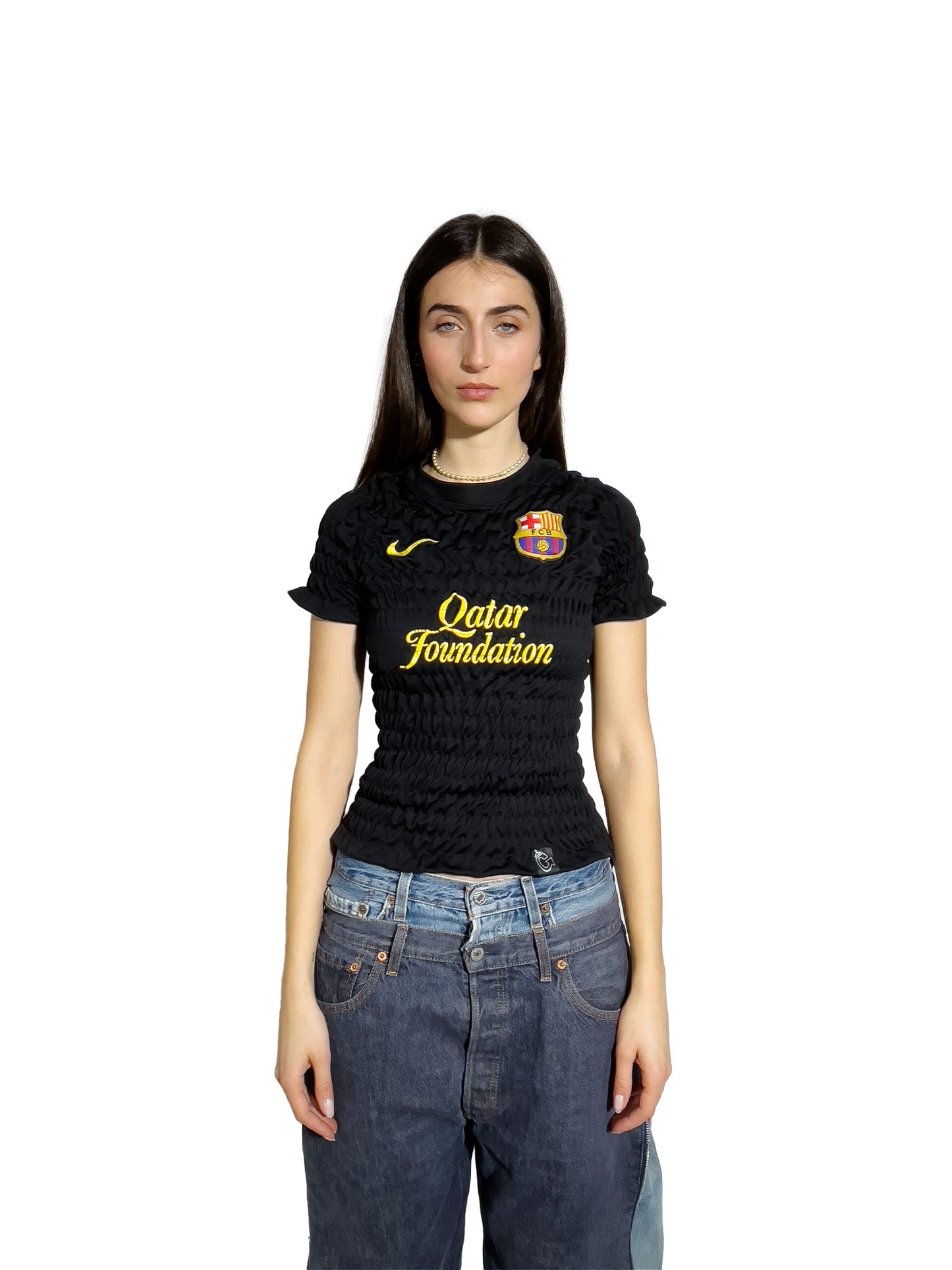 Wrinkle Football Tee