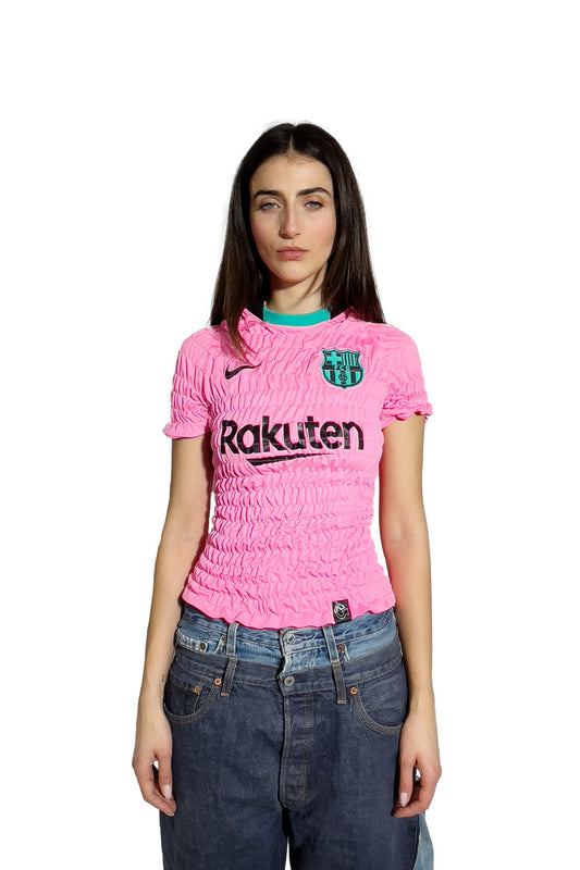 Wrinkle Football Tee - Barcellona