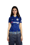 Wrinkle Football Tee - Chelsea
