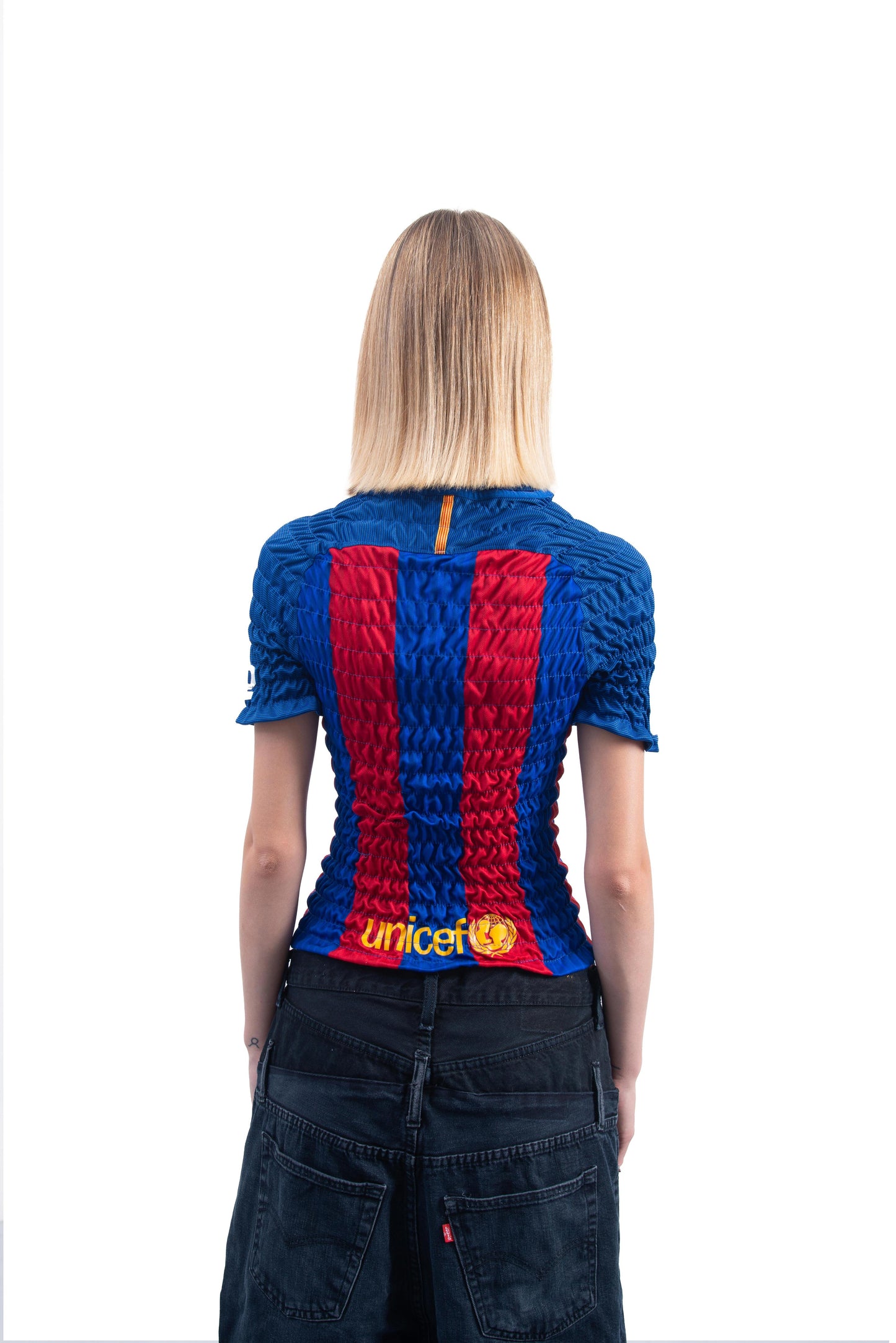 Wrinkle Football Tee - Barcellona