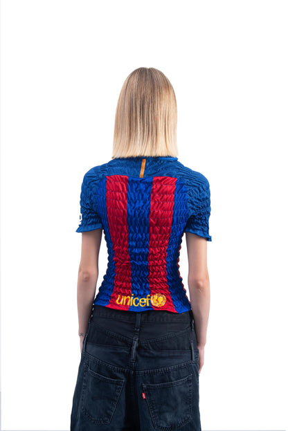 Wrinkle Football Tee - Barcellona