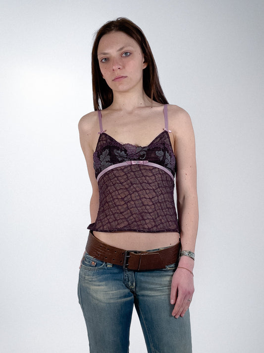 Y2K Lace Top